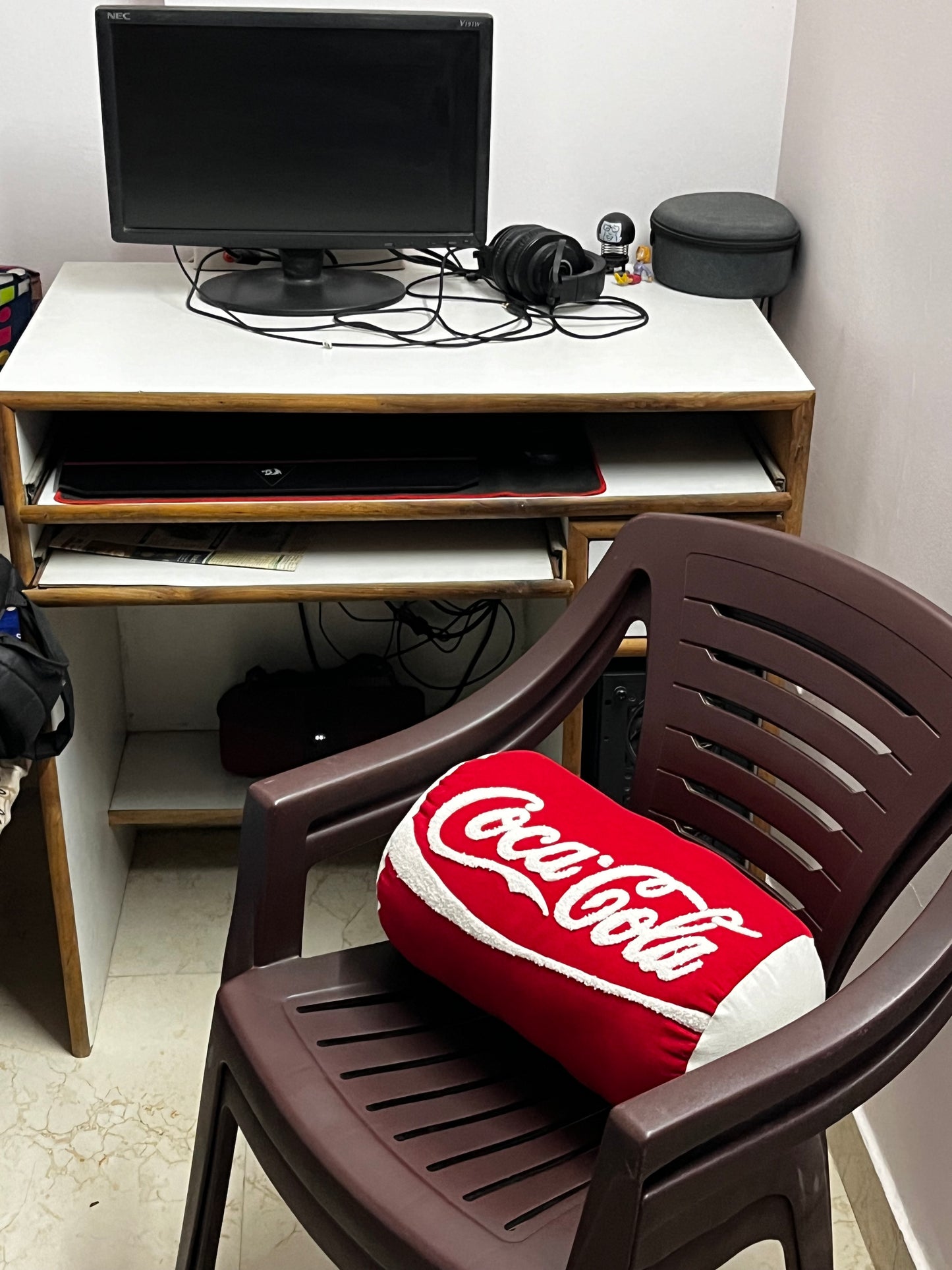 Dopestore coca-cola throw pillow