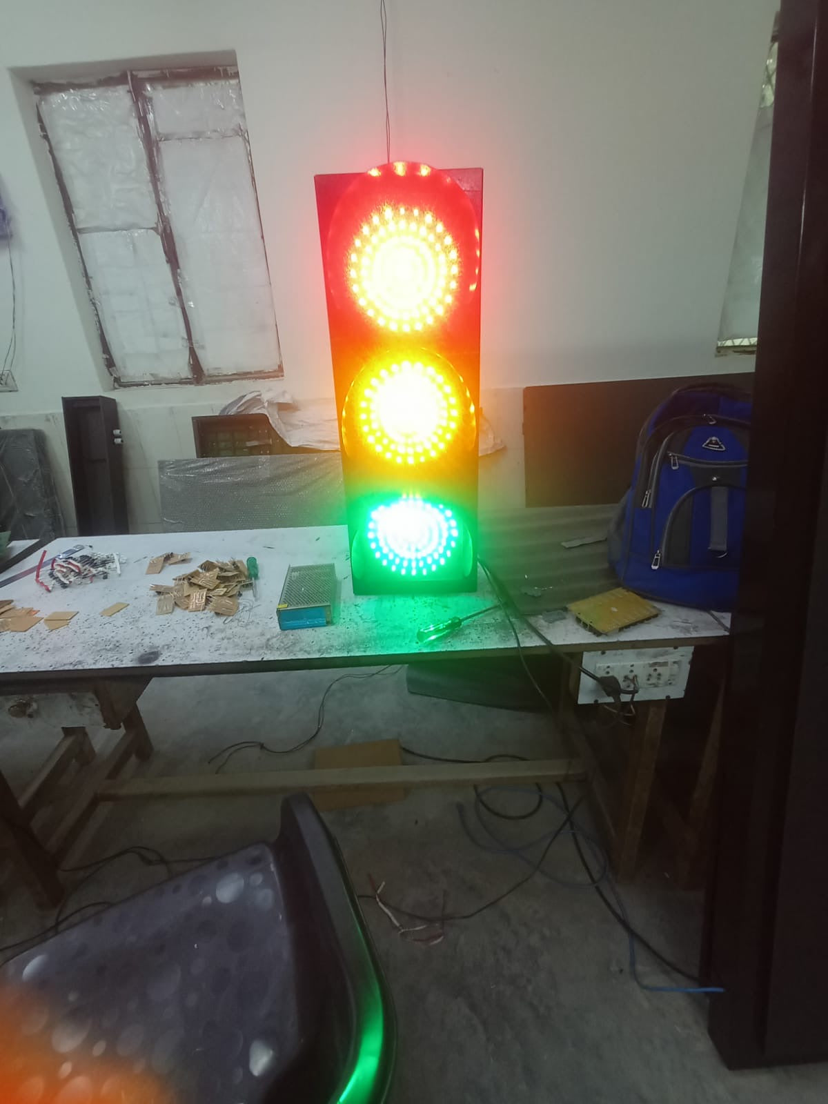 3 Traffic light set