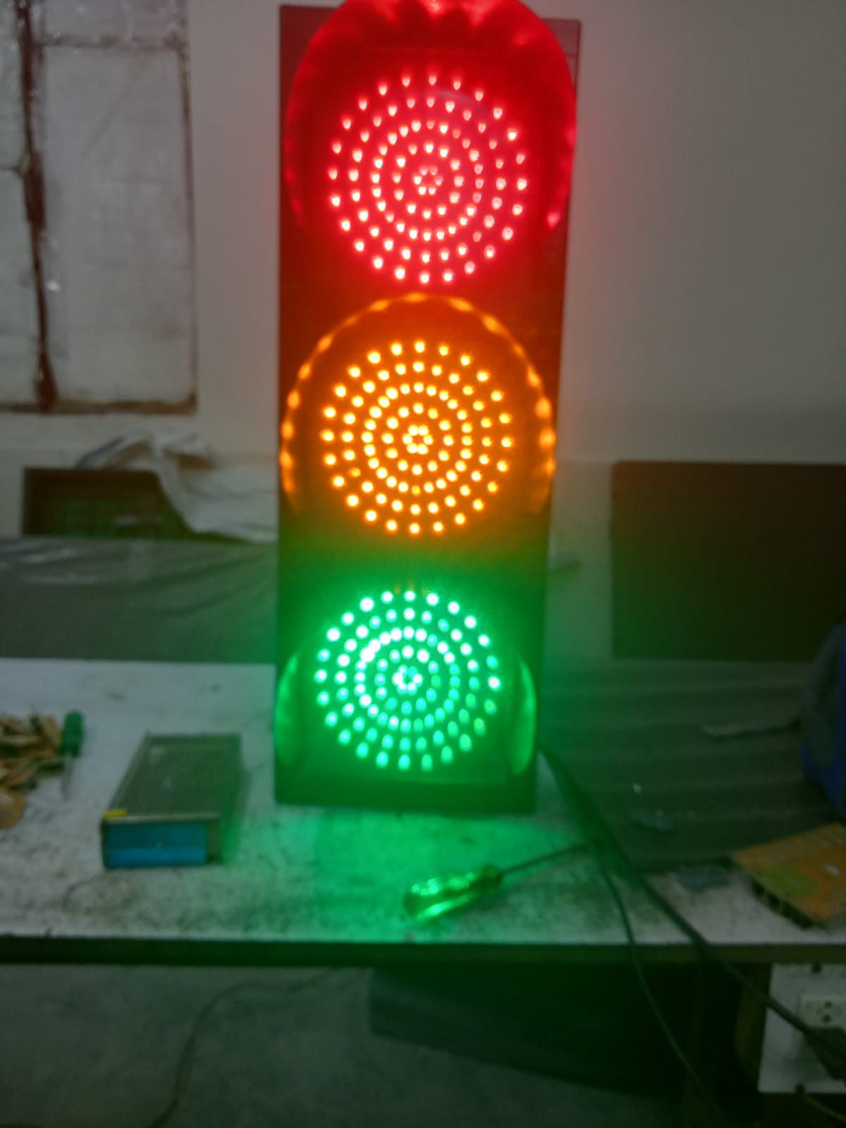 3 Traffic light set