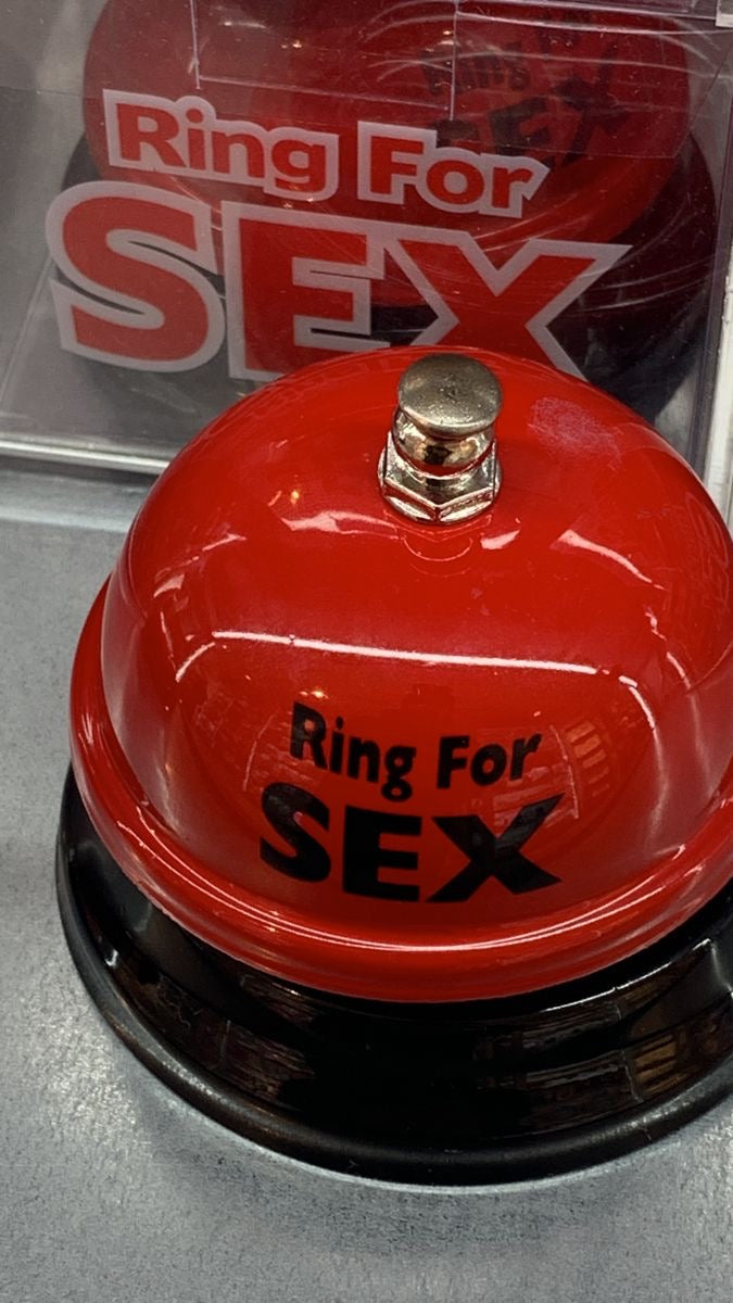 RING FOR SX* custom table bell( red)