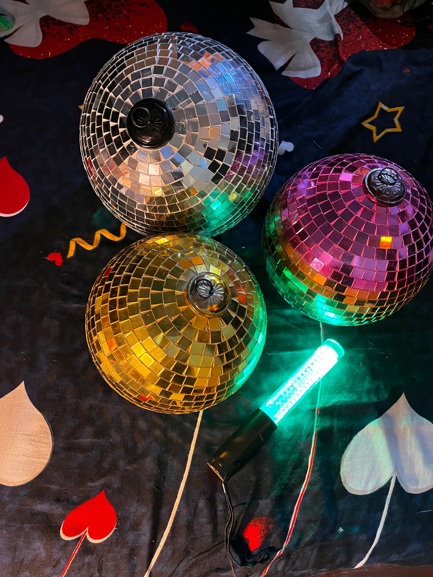 Aesthetic rainbow disco ball/8inch