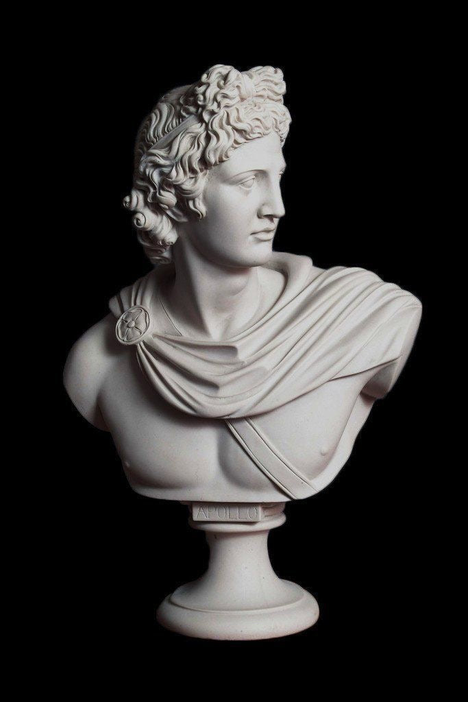 RARE APOLLO sculpture ( white)