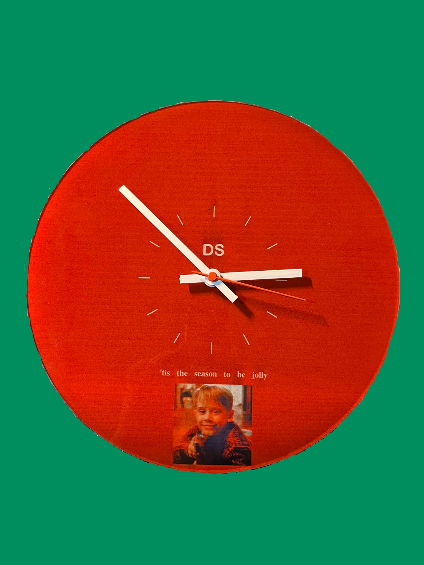 Home alone Christmas special custom wall clock